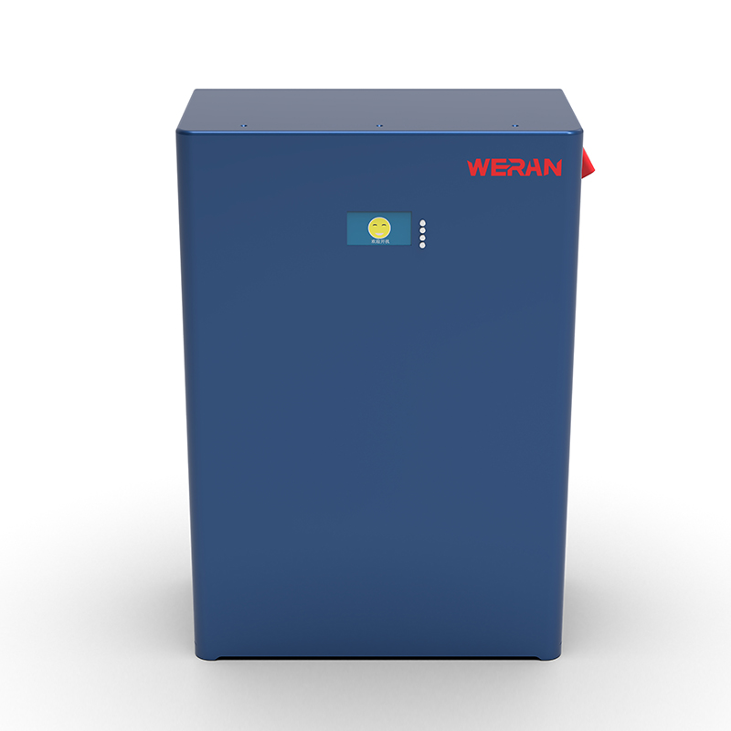 WERAN WRL-48100WB 51,2V 100Ah vægmonteret LiFePO4-batteri (5,12kWh) – IP65, 6000 cyklusser, udendørs solopbevaring til hjemmet