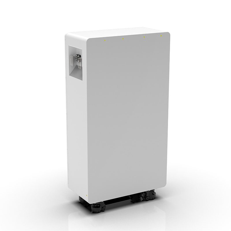 WERAN WRL-48200UW 51,2V 200Ah LiFePO4-batteri (10,24kWh) – IP65 hjul-/vægmontering, stabelbar 48V solopbevaring