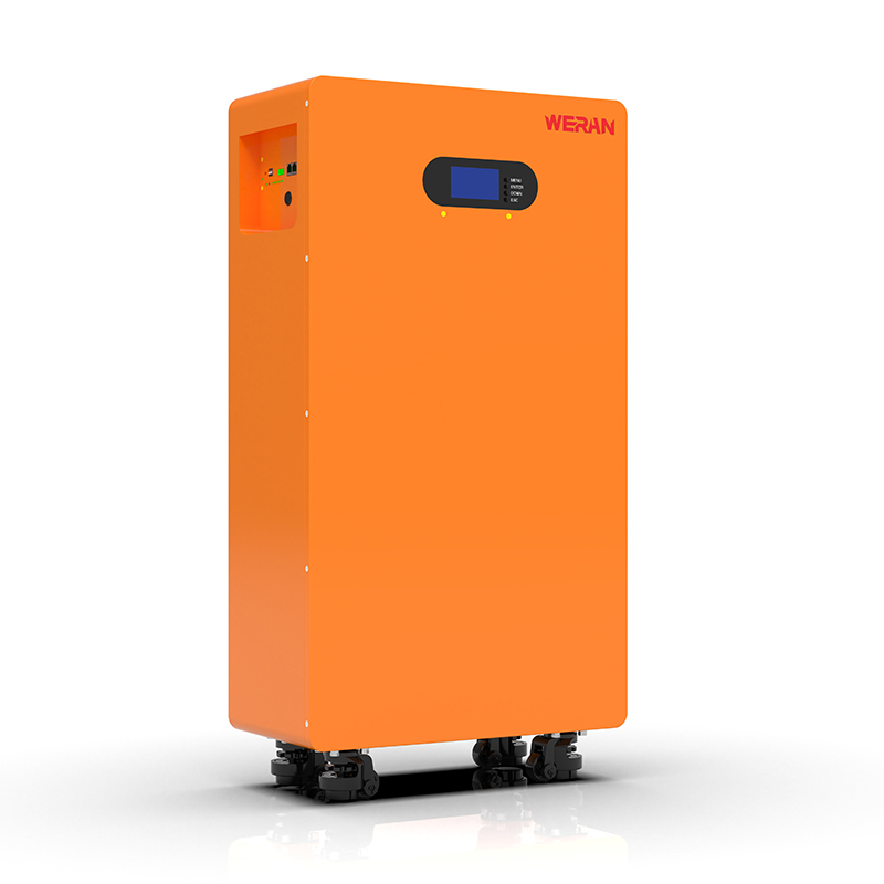 WERAN WRL-48280UO 51,2V 280Ah LiFePO4-batteri (14,34kWh) – IP65, 8000 cyklusser, 200A kontinuerlig, skalerbar ESS