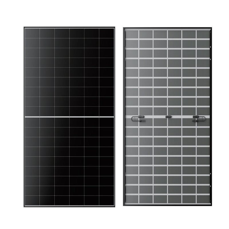 WERAN 495-510W Residential Back Contact Solar Panel – OEM dobbeltglas tagmodul til distributører og installatører