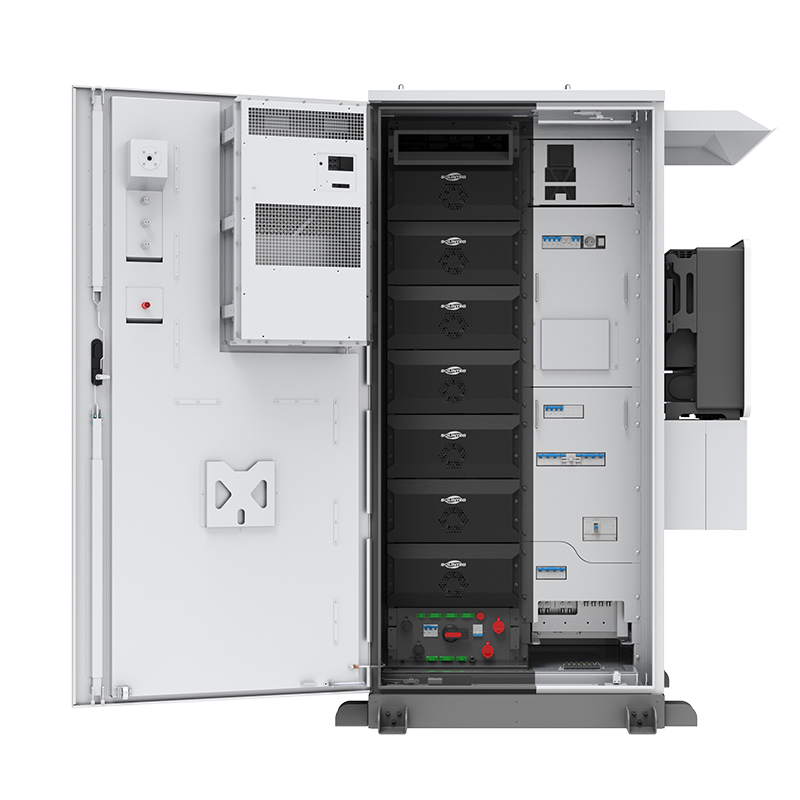 WERAN PTH 25-50kW 64,3-112,5kWh alt-i-én C&I energilagerskab – integreret solcellelagersystem med hybrid inverter