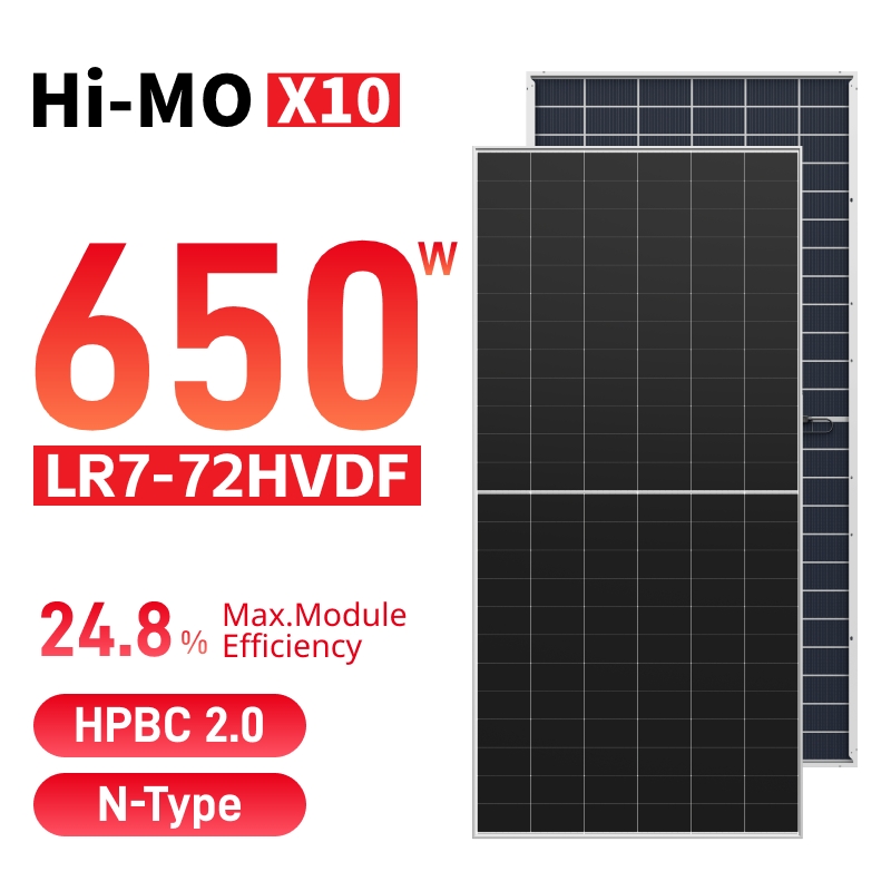Mikroinvertere vs. strenginvertere til LONGi Hi-MO X10 Guardian Anti-Dust 640-670W Bifacial Dual-Glass Solar Systems